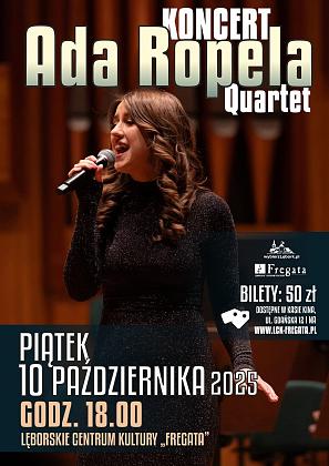 Ada Ropela Quartet – koncert we