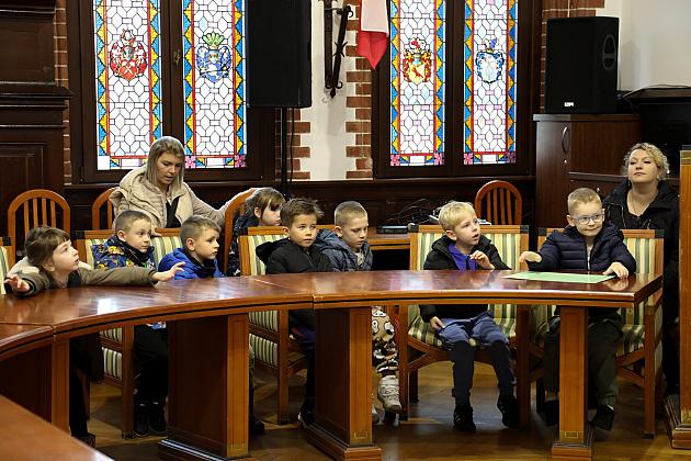 Mali goście w ratuszu