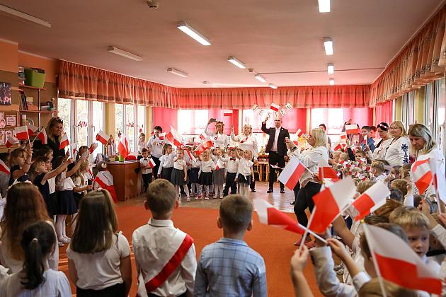 Radosne świętowanie 107. rocznicy odzyskania niepodległości w Przedszkolu nr 1