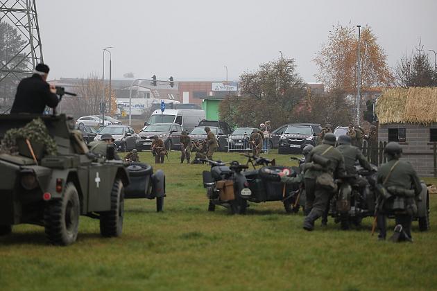 Lębork uczcił niepodległość widowiskiem o „Hubalu”