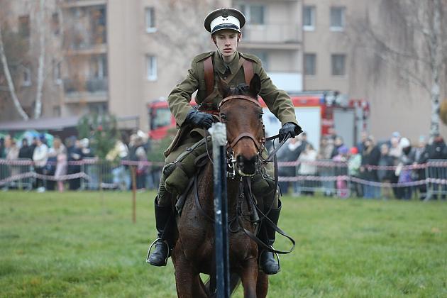 Lębork uczcił niepodległość widowiskiem o „Hubalu”