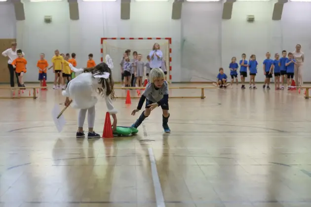 „Lęborskie pierwszaki to fajne dzieciaki” – sportowe święto najmłodszych