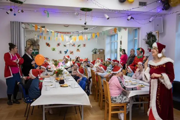 W Bazie Wigilijne spotkanie dzieci z obszaru rewitalizacji