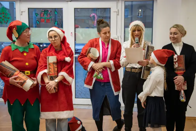 W Bazie Wigilijne spotkanie dzieci z obszaru rewitalizacji