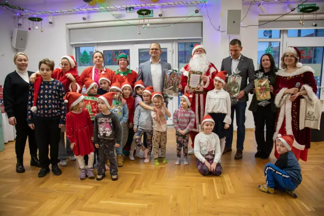 W Bazie Wigilijne spotkanie dzieci z obszaru rewitalizacji