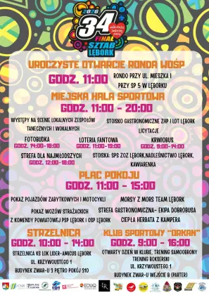 34. Finał WOŚP w Lęborku