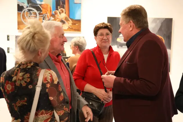 Malarstwo jako list – nowa wystawa Ryszarda M. Zająca