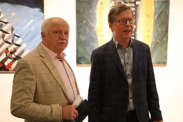 Malarstwo jako list – nowa wystawa Ryszarda M. Zająca