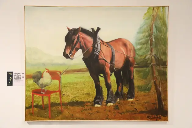 Malarstwo jako list – nowa wystawa Ryszarda M. Zająca