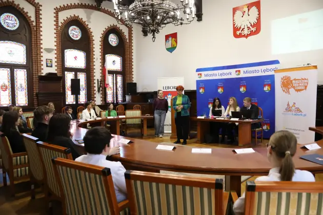 Pomysły, współpraca i zaangażowanie – II Sesja Młodzieżowej Rady Miasta Lęborka
