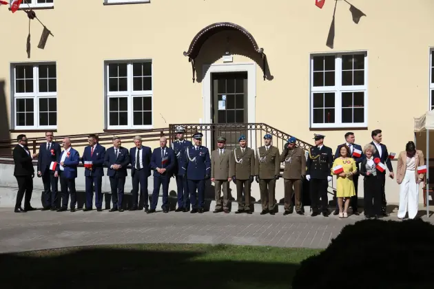 Biało-czerwona nad Lęborkiem. Uroczyste obchody Dnia Flagi RP
