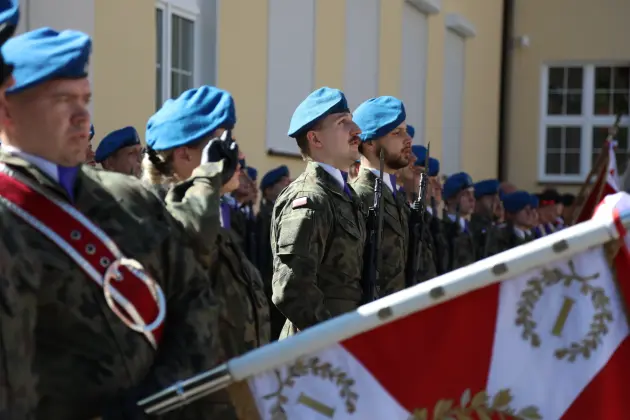 Biało-czerwona nad Lęborkiem. Uroczyste obchody Dnia Flagi RP
