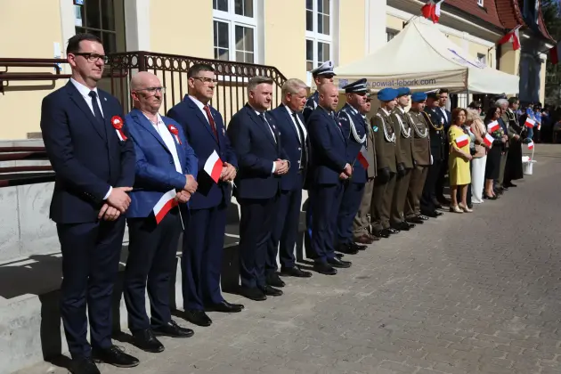 Biało-czerwona nad Lęborkiem. Uroczyste obchody Dnia Flagi RP