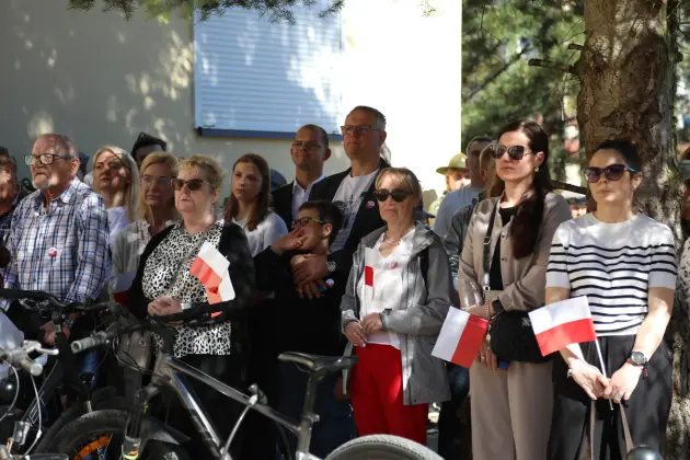 Biało-czerwona nad Lęborkiem. Uroczyste obchody Dnia Flagi RP