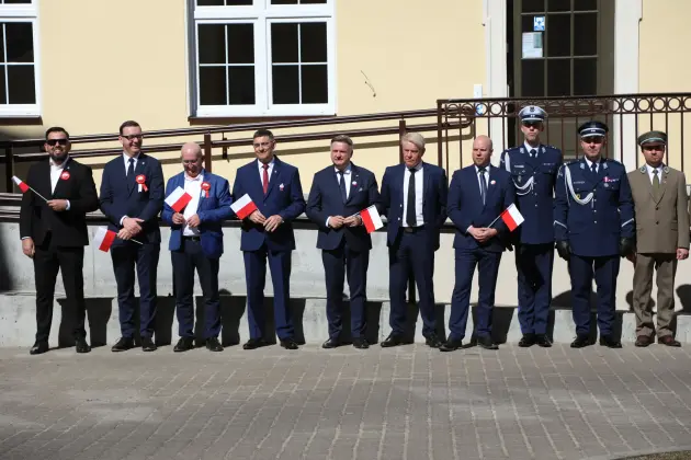 Biało-czerwona nad Lęborkiem. Uroczyste obchody Dnia Flagi RP