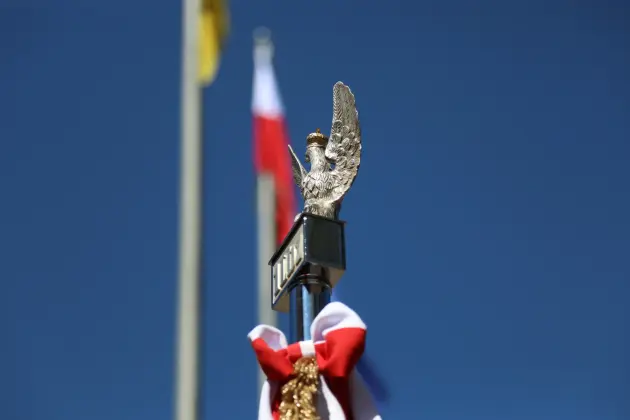 Biało-czerwona nad Lęborkiem. Uroczyste obchody Dnia Flagi RP
