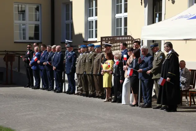 Biało-czerwona nad Lęborkiem. Uroczyste obchody Dnia Flagi RP