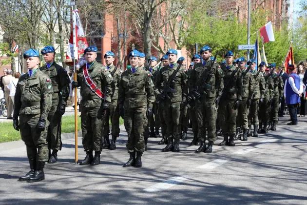 Lębork na biało-czerwono – uroczyste obchody rocznicy uchwalenia Konstytucji 3 Maja