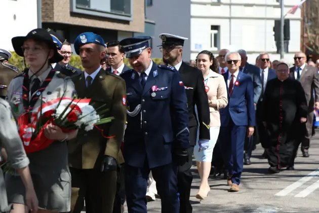 Lębork na biało-czerwono – uroczyste obchody rocznicy uchwalenia Konstytucji 3 Maja