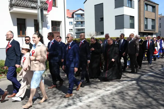 Lębork na biało-czerwono – uroczyste obchody rocznicy uchwalenia Konstytucji 3 Maja