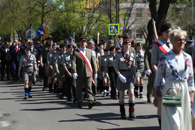 Lębork na biało-czerwono – uroczyste obchody rocznicy uchwalenia Konstytucji 3 Maja