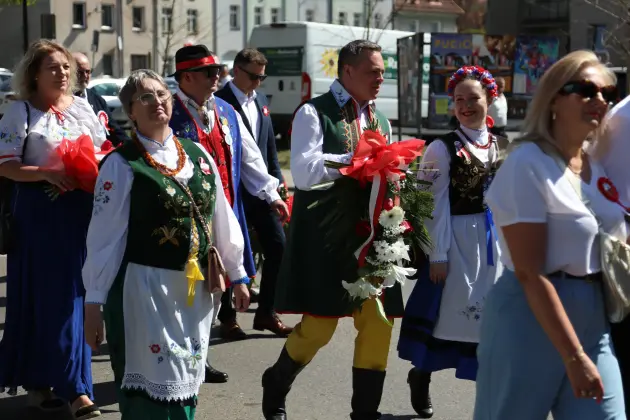 Lębork na biało-czerwono – uroczyste obchody rocznicy uchwalenia Konstytucji 3 Maja