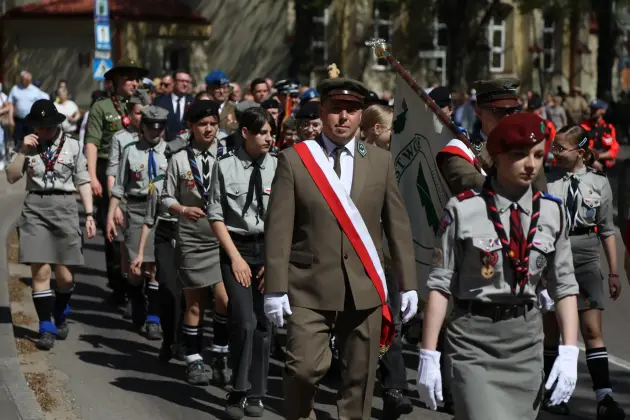 Lębork na biało-czerwono – uroczyste obchody rocznicy uchwalenia Konstytucji 3 Maja