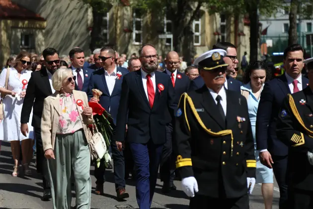 Lębork na biało-czerwono – uroczyste obchody rocznicy uchwalenia Konstytucji 3 Maja