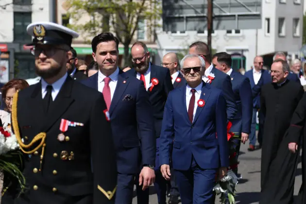 Lębork na biało-czerwono – uroczyste obchody rocznicy uchwalenia Konstytucji 3 Maja