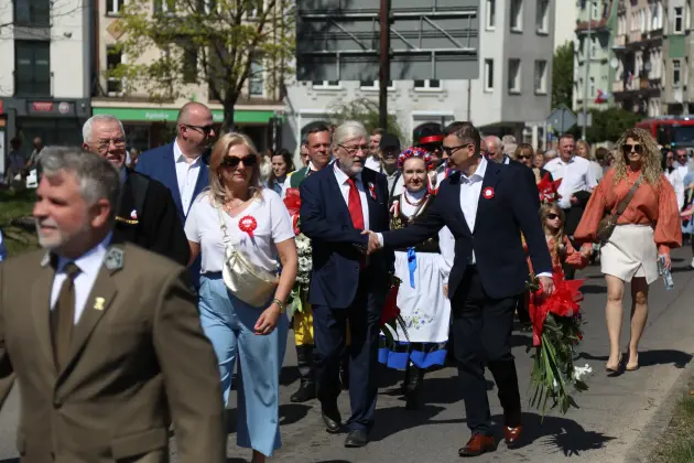 Lębork na biało-czerwono – uroczyste obchody rocznicy uchwalenia Konstytucji 3 Maja