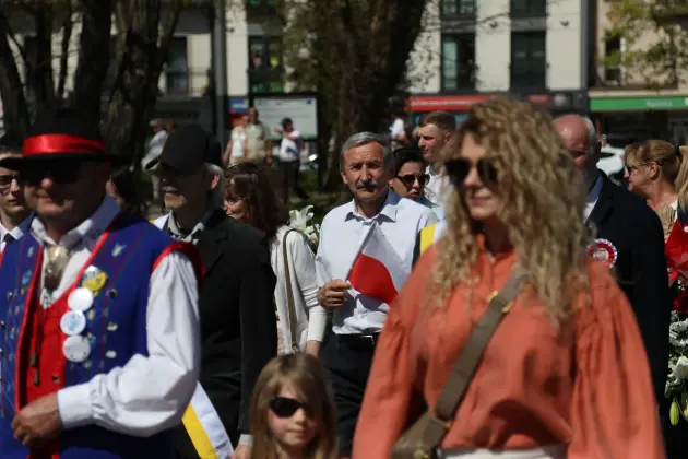 Lębork na biało-czerwono – uroczyste obchody rocznicy uchwalenia Konstytucji 3 Maja