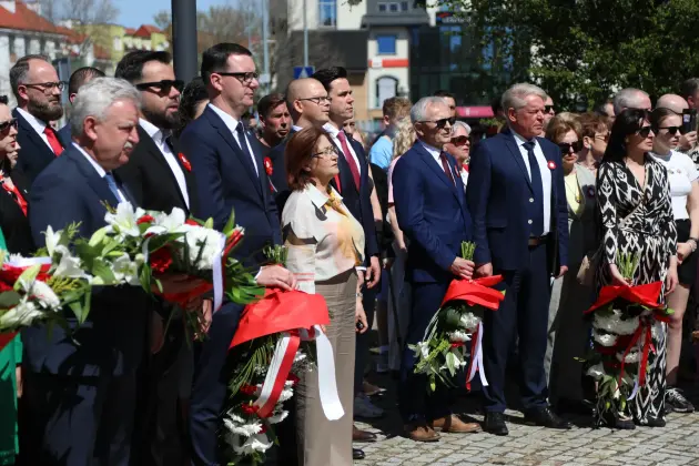 Lębork na biało-czerwono – uroczyste obchody rocznicy uchwalenia Konstytucji 3 Maja