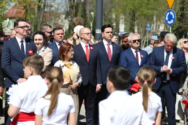 Lębork na biało-czerwono – uroczyste obchody rocznicy uchwalenia Konstytucji 3 Maja