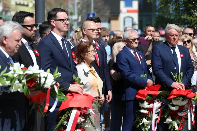 Lębork na biało-czerwono – uroczyste obchody rocznicy uchwalenia Konstytucji 3 Maja