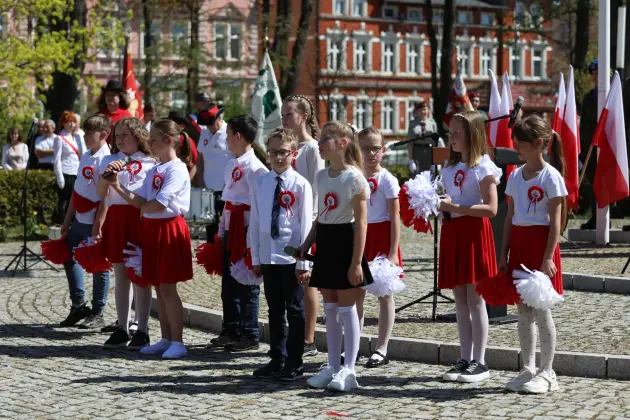 Lębork na biało-czerwono – uroczyste obchody rocznicy uchwalenia Konstytucji 3 Maja
