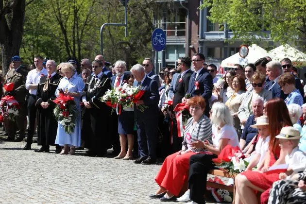 Lębork na biało-czerwono – uroczyste obchody rocznicy uchwalenia Konstytucji 3 Maja