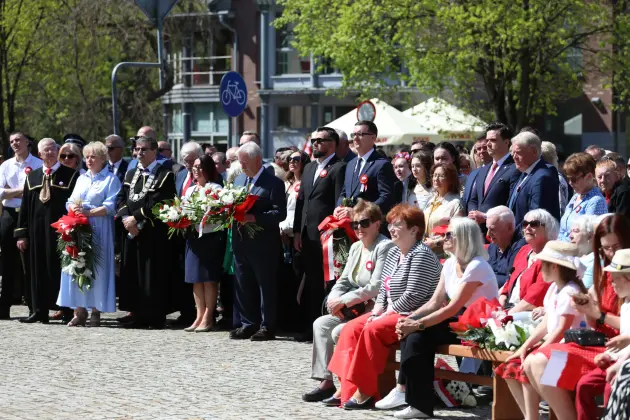 Lębork na biało-czerwono – uroczyste obchody rocznicy uchwalenia Konstytucji 3 Maja