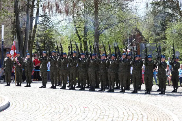 Lębork na biało-czerwono – uroczyste obchody rocznicy uchwalenia Konstytucji 3 Maja