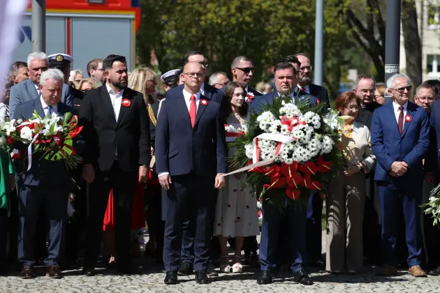 Lębork na biało-czerwono – uroczyste obchody rocznicy uchwalenia Konstytucji 3 Maja