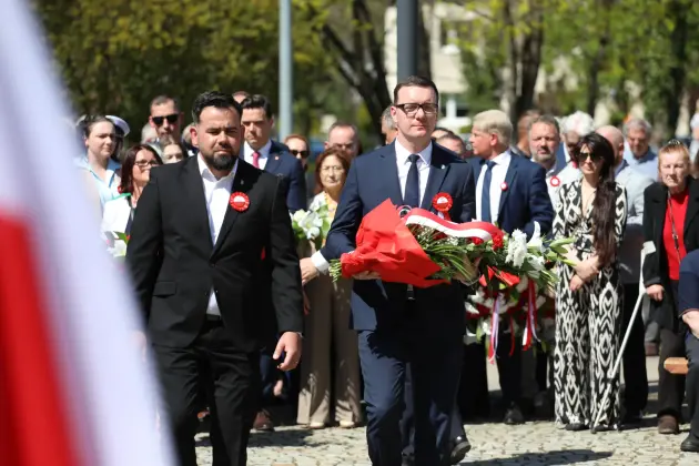Lębork na biało-czerwono – uroczyste obchody rocznicy uchwalenia Konstytucji 3 Maja
