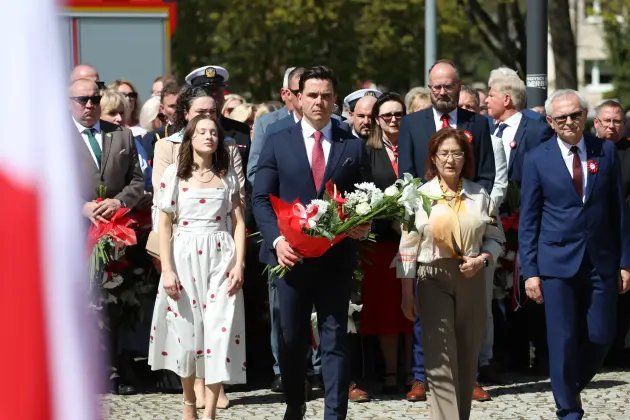 Lębork na biało-czerwono – uroczyste obchody rocznicy uchwalenia Konstytucji 3 Maja