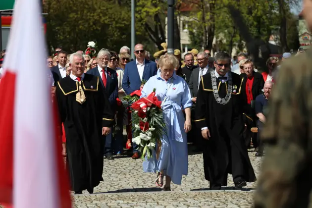 Lębork na biało-czerwono – uroczyste obchody rocznicy uchwalenia Konstytucji 3 Maja