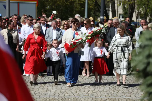 Lębork na biało-czerwono – uroczyste obchody rocznicy uchwalenia Konstytucji 3 Maja