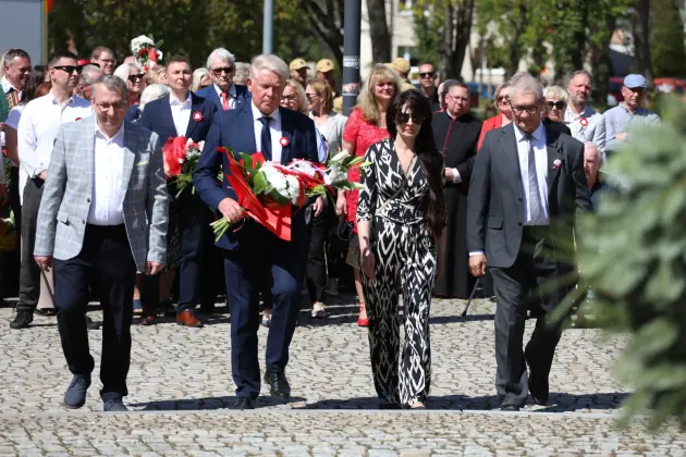 Lębork na biało-czerwono – uroczyste obchody rocznicy uchwalenia Konstytucji 3 Maja