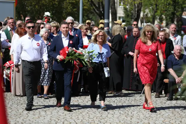 Lębork na biało-czerwono – uroczyste obchody rocznicy uchwalenia Konstytucji 3 Maja