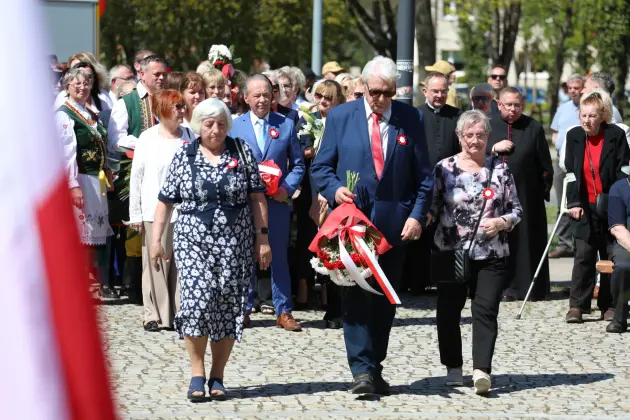Lębork na biało-czerwono – uroczyste obchody rocznicy uchwalenia Konstytucji 3 Maja