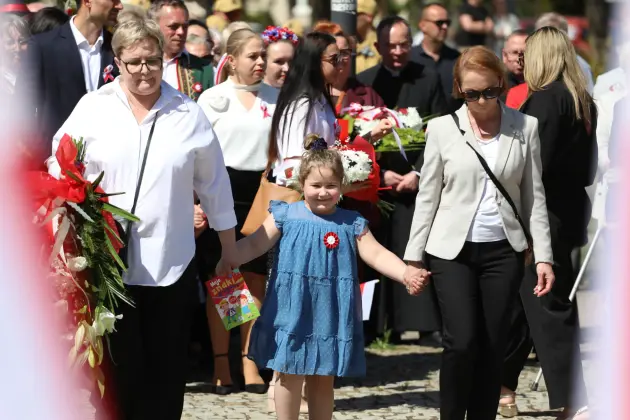 Lębork na biało-czerwono – uroczyste obchody rocznicy uchwalenia Konstytucji 3 Maja