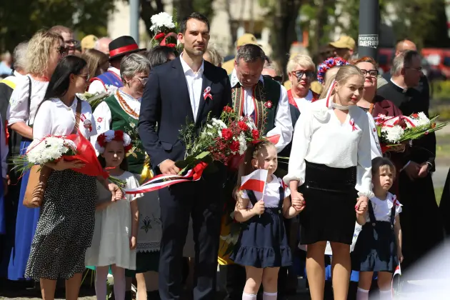Lębork na biało-czerwono – uroczyste obchody rocznicy uchwalenia Konstytucji 3 Maja