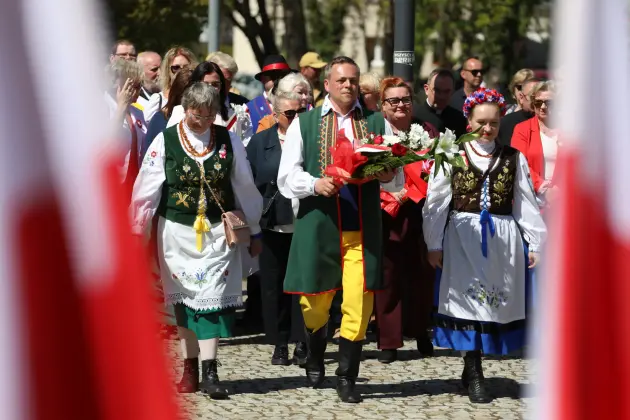 Lębork na biało-czerwono – uroczyste obchody rocznicy uchwalenia Konstytucji 3 Maja