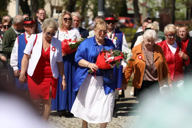 Lębork na biało-czerwono – uroczyste obchody rocznicy uchwalenia Konstytucji 3 Maja